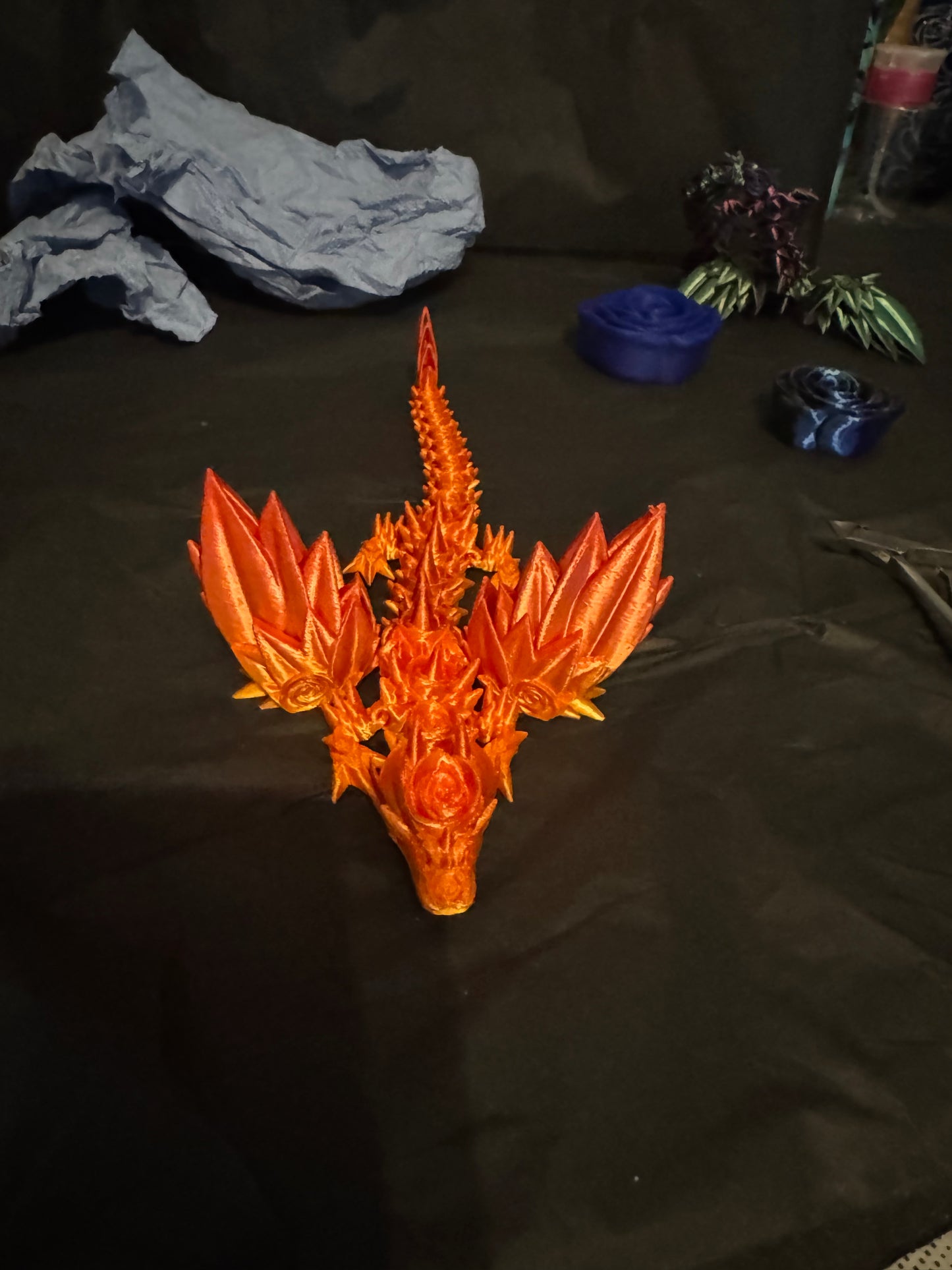 Rose winged Dragon (articulated)