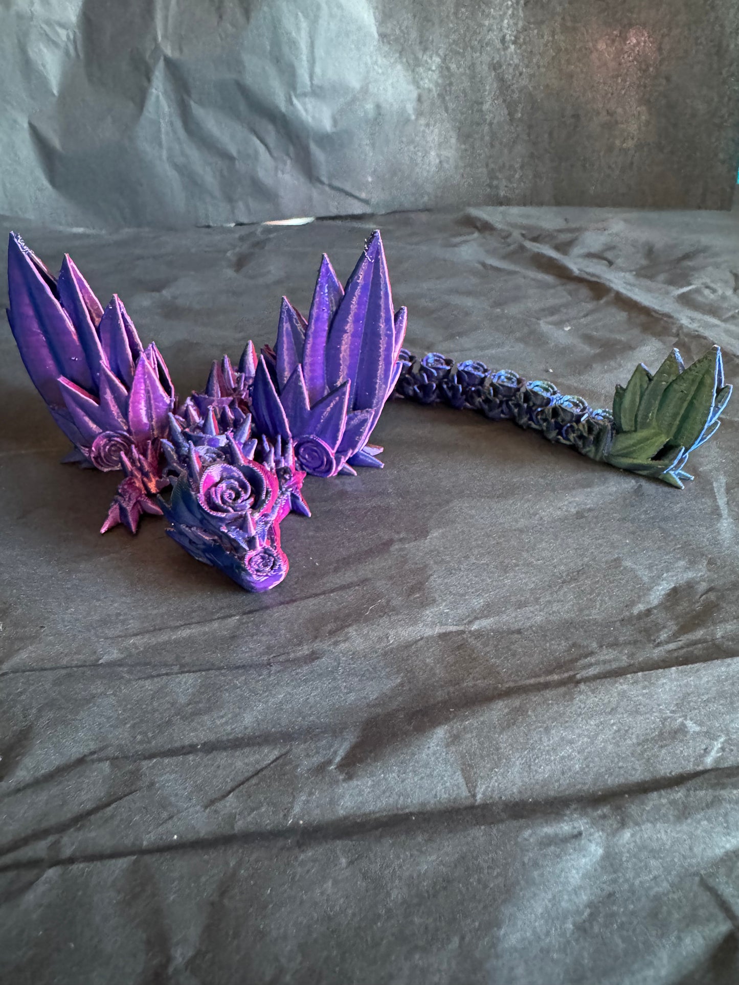 Rose winged Dragon (articulated)